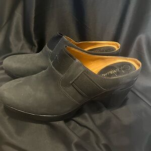 Cole Haan Women's Black Mules with Block Heel
